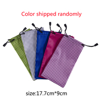 Étui à lunettes étanche Lucky, étui à lunettes de soleil coloré, sac d'emballage pour lunettes