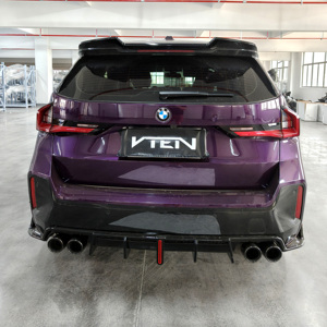 Kit Carrozzeria Stile VTEN Diffusore Posteriore Spoiler Luce LED Labbro Paraurti Posteriore con Terminale di Scarico per <span class=keywords><strong>BMW</strong></span> X1 <span class=keywords><strong>U11</strong></span> 2024+ - Product Image 5