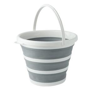 Household 10L Foldable Cleaning Washing Round Collapsible <strong>Folding</strong> Water Silicone Plastic <strong>Buckets</strong> for Camping Fishing - Product Image 1