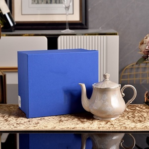 European Porcelain Eco-Friendly Portable Coffee <b>Tea</b> <b>Pot</b> <b>Set</b> with Trace Design in Reusable Ceramic Afternoon <b>Tea</b> <b>Pot</b> - Product Image 1