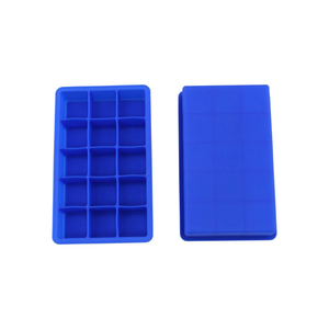 Bac à glaçons en silicone à démoulage facile avec 15 cubes de forme spéciale, moule à glaçons pour <span class=keywords><strong>whisky</strong></span>, cocktail, bourbon - Product Image 1