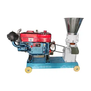 farm or Industrial wood pellet mill machine for sale Feed Pellet Machine poultry feed pellet mill Diesel Powered