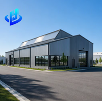 Immeubles de bureaux préfabriqués de luxe à plusieurs étages en structure métallique, avec planchers préfabriqués en acier