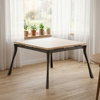 Cadre de table de bureau moderne en métal de Guangzhou pour poste de travail face à face, table de bureau pour 2 personnes
