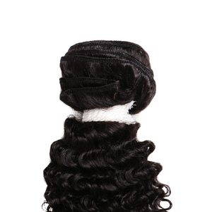 FH Cheap Price Vendors 10A Unprocessed Human <strong>Hair</strong> Blend Raw Vrigin Human <strong>Hair</strong> Bundles With Lace Closure - Product Image 3