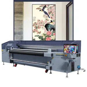 Imprimante UV numérique grand format Machine d'impression à membrane pour plafond papier peint CMJN