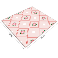 Tapis de mahjong en néoprène avec dos antidérapant, carré de 32,5 pouces, surface souple, logo personnalisé, prix direct usine