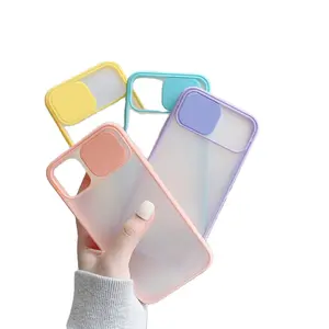 צבעוני חלבית עיצוב מקרה עבור iphone14 13 12 טלפון מקרה עור חישה רך כיסוי סט push חלון חומר עבור אפל טלפון מקרה
