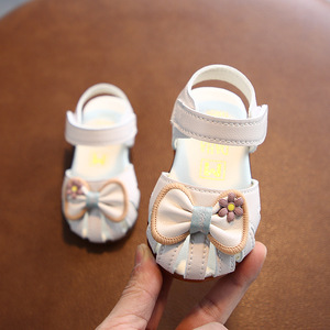 Fashions Baby Girls Summer Shoes – Soft Sole, Breathable &amp; Non-Slip Sandals