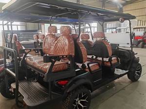 Quatre voitures de golf électriques, utilisées pour les sites touristiques et les excursions en pleine nature, avec une autonomie de 90 kilomètres - Product Image 2