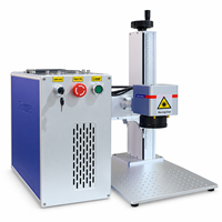 Machine de marquage laser à fibre 5W 10W 15W pour claviers, chargeurs, électronique - Gravure de logos et codes QR haute précision