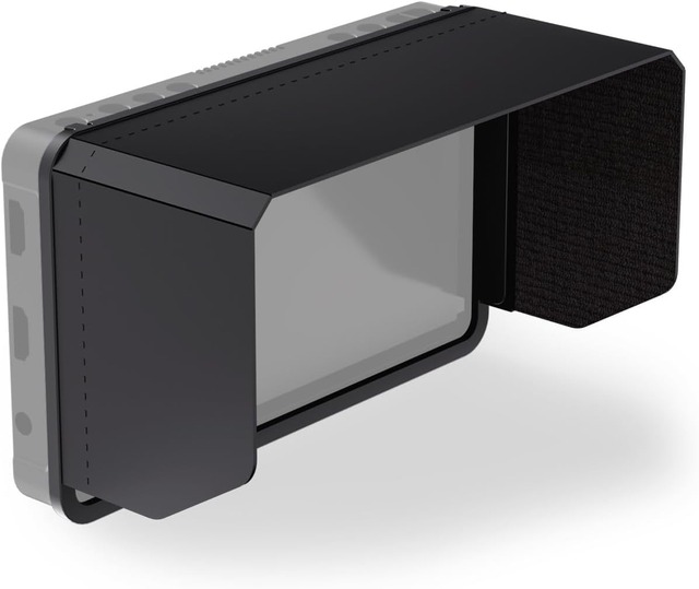 NEEWER MA007 Monitor Sunshade, for NEEWER F700 Camera Field Monitor, Three-sided Sunshade and Fitting Frame
