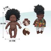 Poupée Bébé Reborn en Vinyle Souple et Réaliste de 9 Pouces, Jouet Fonctionnant sur Piles pour Filles, Vente en Gros