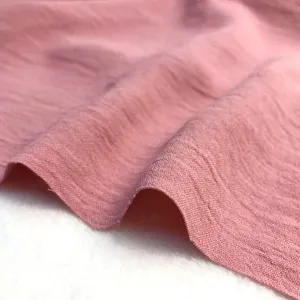 Özelleştirmek tekstil malzemeleri kırışık kumaş düz boyalı polyester dokuma cey krep kumaş % 100% polyester