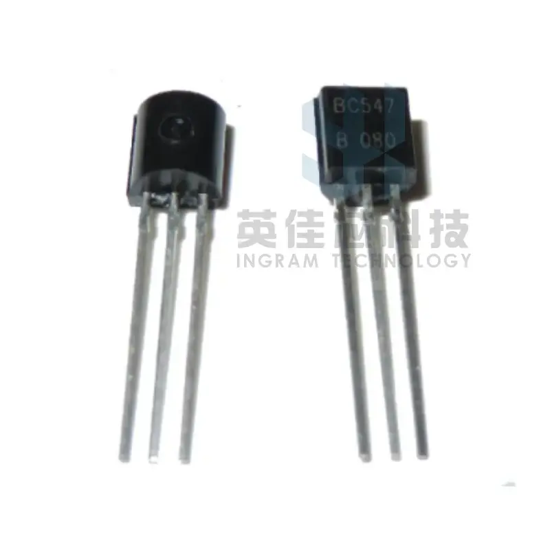 Bc547c đ-92 bao bì nhựa New Original Giao hàng nhanh mạch tích hợp transistor NPN bc558 bc546 bc547 bc548 Transistor