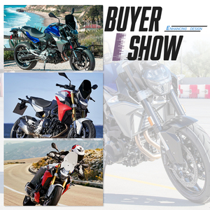 Parabrisas para motocicleta XXUN, deflectores de viento de flujo de aire, visera con soporte para <span class=keywords><strong>BMW</strong></span> <span class=keywords><strong>F900R</strong></span> 2020 2021 2022 <span class=keywords><strong>2023</strong></span> 2024 - Product Image 4