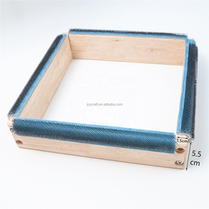 Vuông Thêu Gripper khung với kim Thảm Hooking khung 40cm đấm kim Hoop - Product Image 1