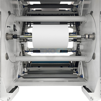Máquina de Impresión Flexográfica CI de 6 Colores, Servoaccionamiento Completo, Sin Engranajes, 500m/Min, para Bolsas de Plástico de Embalaje de Alimentos, Películas de PE y BOPP