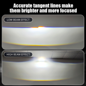 RISING LED Projecteur High Low Beam <span class=keywords><strong>Mini</strong></span> 1.5 pouces LED Module Lentille pour Voiture pour Moto Matrix Bi Projecteur Lentille - Product Image 6