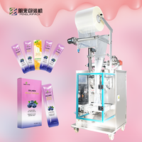 Machine d'emballage de tubes à sucettes glacées à grande vitesse pour jus/gelée/sucettes glacées