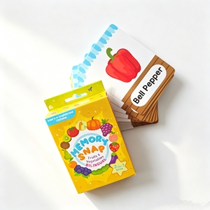 Fabricant OEM de cartes de jeu personnalisées, blanches, imprimées en couleur, imperméables, service de fabrication de cartes éducatives pour enfants - Product Image 6