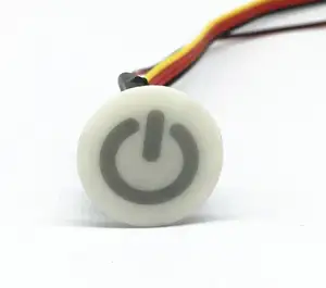 Interruptor redondo do do dimmer led, dc12v, para luzes da faixa led, lâmpada da mesa, luz noturna