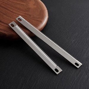 Cuchillas de Corte de Película Plástica Dentadas Rectas para Máquinas de Empaquetado Vertical en la Industria Alimentaria, para Cortar Bolsas de Plástico - Product Image 3