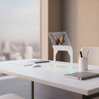 Écran tactile transparent OLED de 55 pouces, écran suspendu pour fenêtre, écran de raccord, intérieur, aéroport, salle d'exposition, éducation, ascenseur