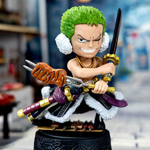 Boîtes mystère originales figurine d'anime hachoir à nourriture chinoise Robin <span class=keywords><strong>Nami</strong></span> Jinbe 8 pièces ensemble <span class=keywords><strong>Luffy</strong></span> Zoro <span class=keywords><strong>chapeau</strong></span> de paille Pirates mystère aveugle - Product Image 4