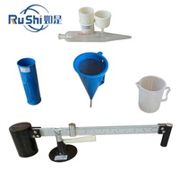 Aparato de Cono de Flujo para Viscosidad de Lodo, Kit de Prueba de Lodos, Viscosímetro de Embudo Marsh