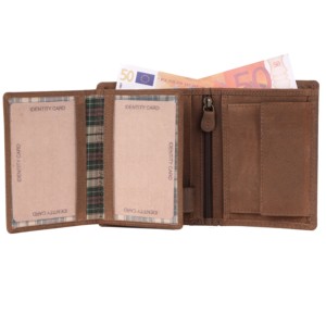 Premium Quality Designer Leather <b>Wallet</b> with <b>RFID</b> Blocking Multi Card Holder Lightweight and Portable Available For Sale - Product Image 5