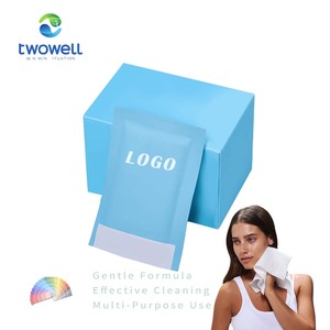 Twowell Flushabel Lingettes Intimes Lingettes Féminines Femmes Lingettes Féminines pour le Nettoyage Quotidien - Product Image 3