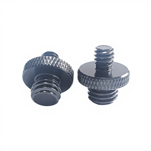 Vis de caméra 1/4 3/8, vis de conversion 1/4 M5 M8 M10, adaptateur de tête de trépied, vis de support de diffusion en direct, fabrication chinoise, non usinée par CNC - Product Image 4