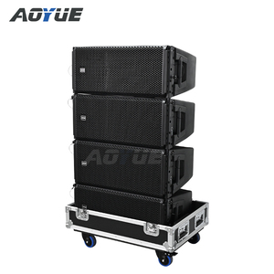 H-30A line array dual 10 inch neodymium active outdoor Pa speaker dj professional active dsp stage speakers - Product Image 2