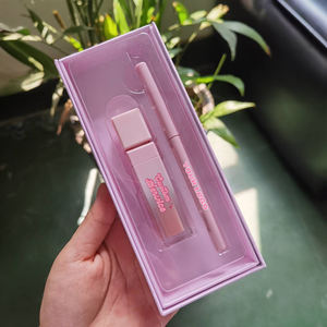 Dudak kiti ile Vegan makyaj çıplak Lipliner ruj Lipgloss kiti dudak kalemi seti 2 in 1 makyaj mat sıvı ruj dudak kalemi kiti - Product Image 1