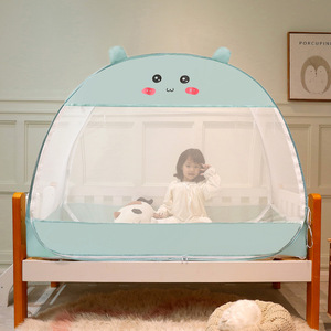 Moustiquaire portable pour berceau et poussette 120cm*65cm – Protection de sécurité pour bébé, lit de poussette pop-up - Product Image 3