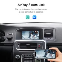 Adaptador Inalámbrico Carplay para Volvo V40 V60 S60 Xc60, Android Auto, Unidad Principal de Radio, Airplay Inalámbrico, Duplicación de Pantalla