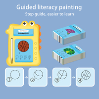 Cartes flash éducatives parlantes, tablette d'écriture avec stylet pour enfants, apprentissage des enfants de 2 à 8 ans