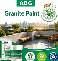 Peinture anti-âge à base de pierre naturelle, revêtement mural extérieur texturé effet granit, utilisé pour la rénovation des façades de bâtiments de grande hauteur