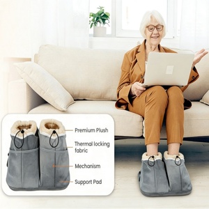 Graphene <b>Heating</b> <b>Heating</b> Boots Electric Warm Shoes <b>Heating</b> Foot Pads Multi-purpose Detachable Foot Warmers - Product Image 4