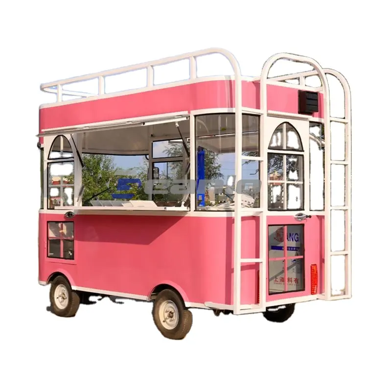 Geanlo-caravana Retro personalizada de China, camión móvil con comida para perros calientes, camiones con cocina móvil, autobús Vw para venta en Ucrania