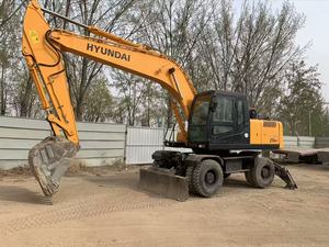 Original hyundai 210w-9 <b>Excavator</b> Used <b>Tyre</b> 210 Used Korea Make Hyundai 210w-7 Wheel <b>Excavator</b> Cheap Sale - Product Image 2