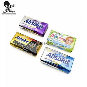 Tùy chỉnh in hàng rào cao gấp bao bì cuộn phim Mặt Sữa rửa mặt, dầu gội Xà phòng thanh bọc nhựa giấy cho tự động bao bì - Product Image 1