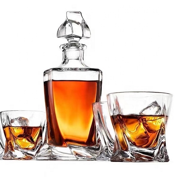 480ml Drinking glass cup with lid  with straw