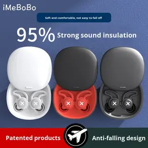 Силиконовые складные беруши Imebobo: звукоизоляция, безопасность, защита от шума для сна, офиса и отдыха - Product Image 3