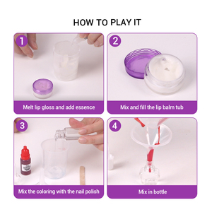 Piano Potato edades 8 + tallo niño juguete de seguridad para niñas aprendiendo la ciencia haciendo bálsamo labial rojo y juego de juguetes de tallo de esmalte de uñas - Product Image 2