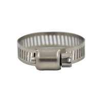 TOPFIX Collier de serrage réglable en acier inoxydable pour tuyau, type U / Colliers de serrage en T robustes pour tuyau hydraulique en silicone avec garantie de 3 ans