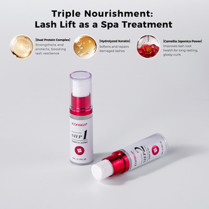 Kit <span class=keywords><strong>de</strong></span> Lifting <span class=keywords><strong>de</strong></span> Pestañas y Laminación <span class=keywords><strong>de</strong></span> Cejas en 5 Minutos, Set Coreano para Permanente <span class=keywords><strong>de</strong></span> Pestañas con Camelia y Lami Mix Sin <span class=keywords><strong>Pegamento</strong></span> - Product Image 3