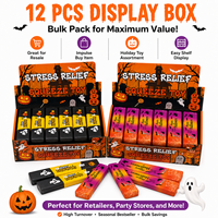 Jouets Squishy Personnalisés en Forme de Bâtonnets de Beurre Mini Halloween, Jouets Sensoriels Anti-Stress à Remontée Lente, Vente en Gros pour Enfants