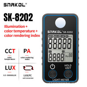 Tragbares digitales Sensor-Beleuchtungs messgerät Hochpräziser Farb wiedergabe <span class=keywords><strong>index</strong></span> Farb temperatur <span class=keywords><strong>tester</strong></span> für Test geräte - Product Image 3